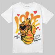Yellow Collection DopeSkill T-Shirt Love Shot Graphic