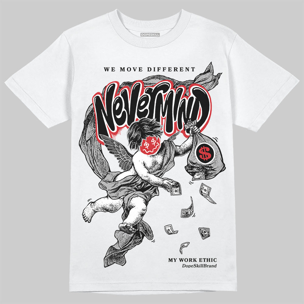 Black Cement 3s superstreetwear T-Shirt Nevermind Graphic