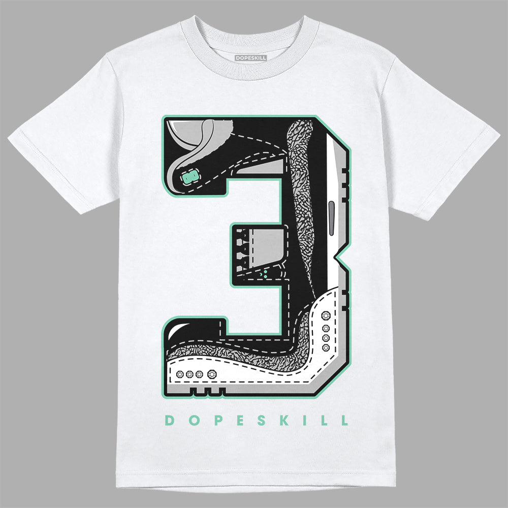 Green Glow 3s superstreetwear T-Shirt No.3 Graphic