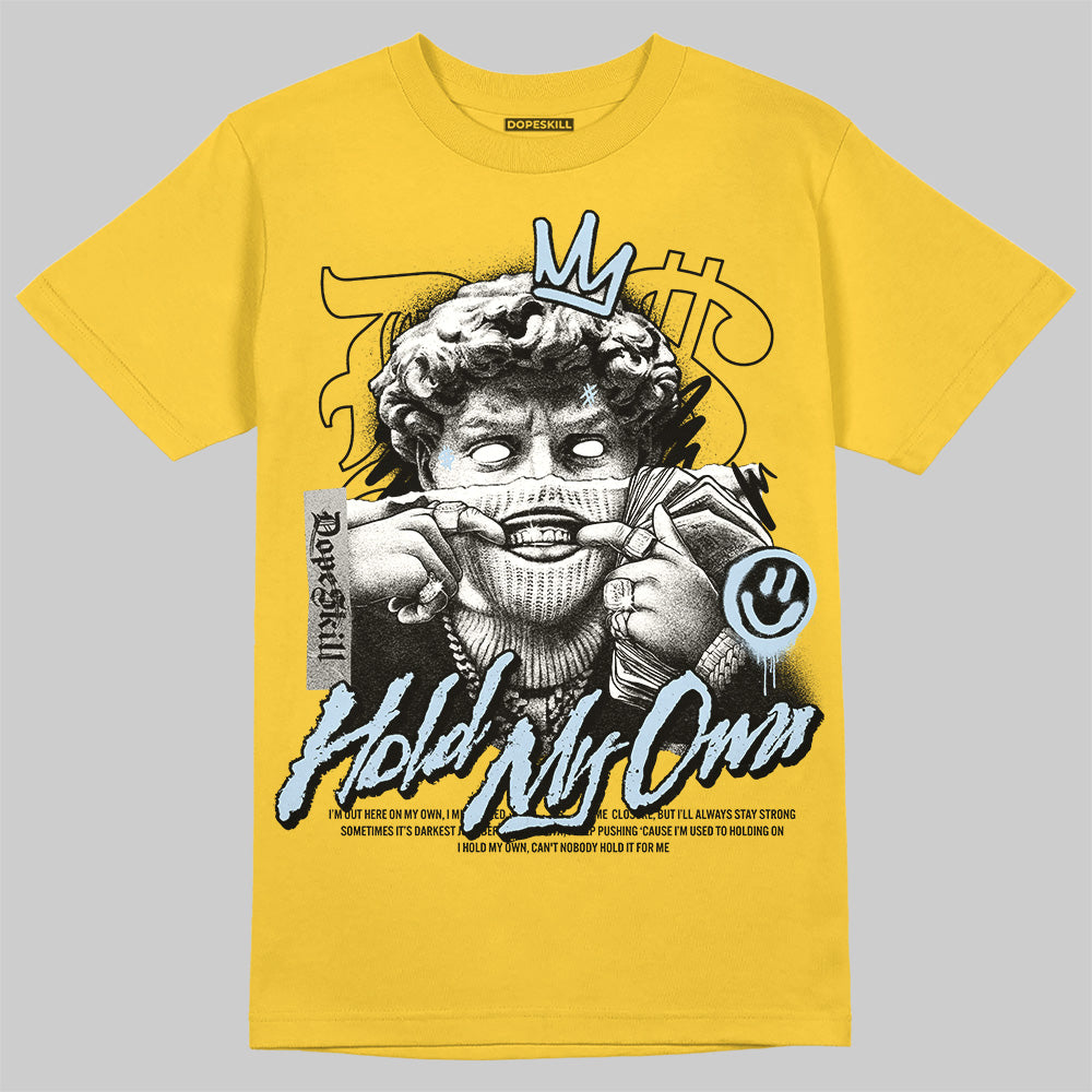 Yellow Ochre 6s superstreetwear Yellow T-shirt In My Way Graphic