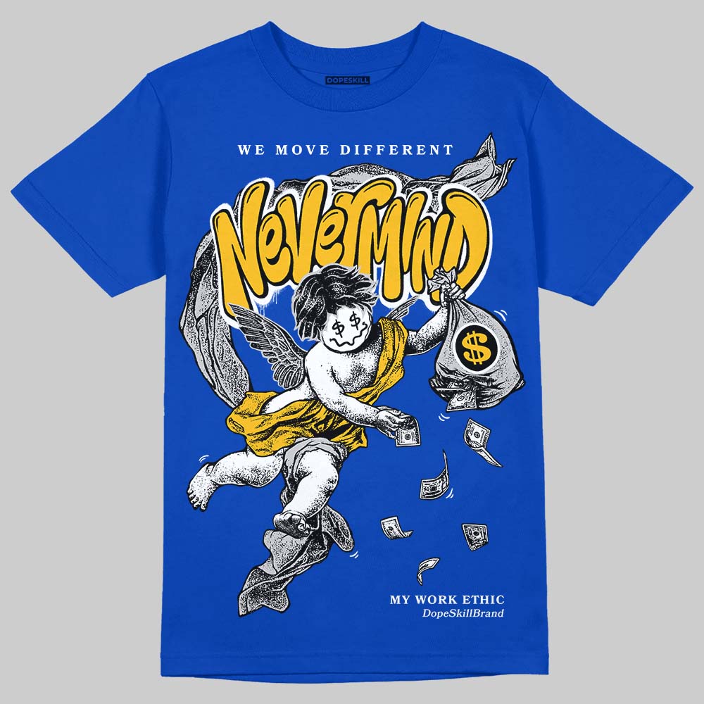 Blueberry 12s superstreetwear Royal T-shirt Nevermind Graphic