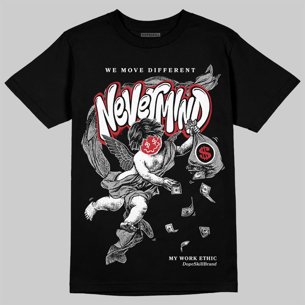 Bred Velvet 11s superstreetwear T-Shirt Nevermind Graphic