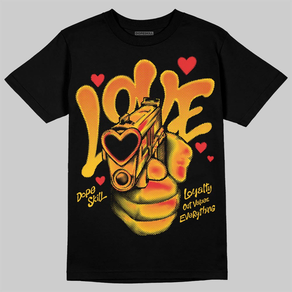 Yellow Collection superstreetwear T-Shirt Love Shot Graphic