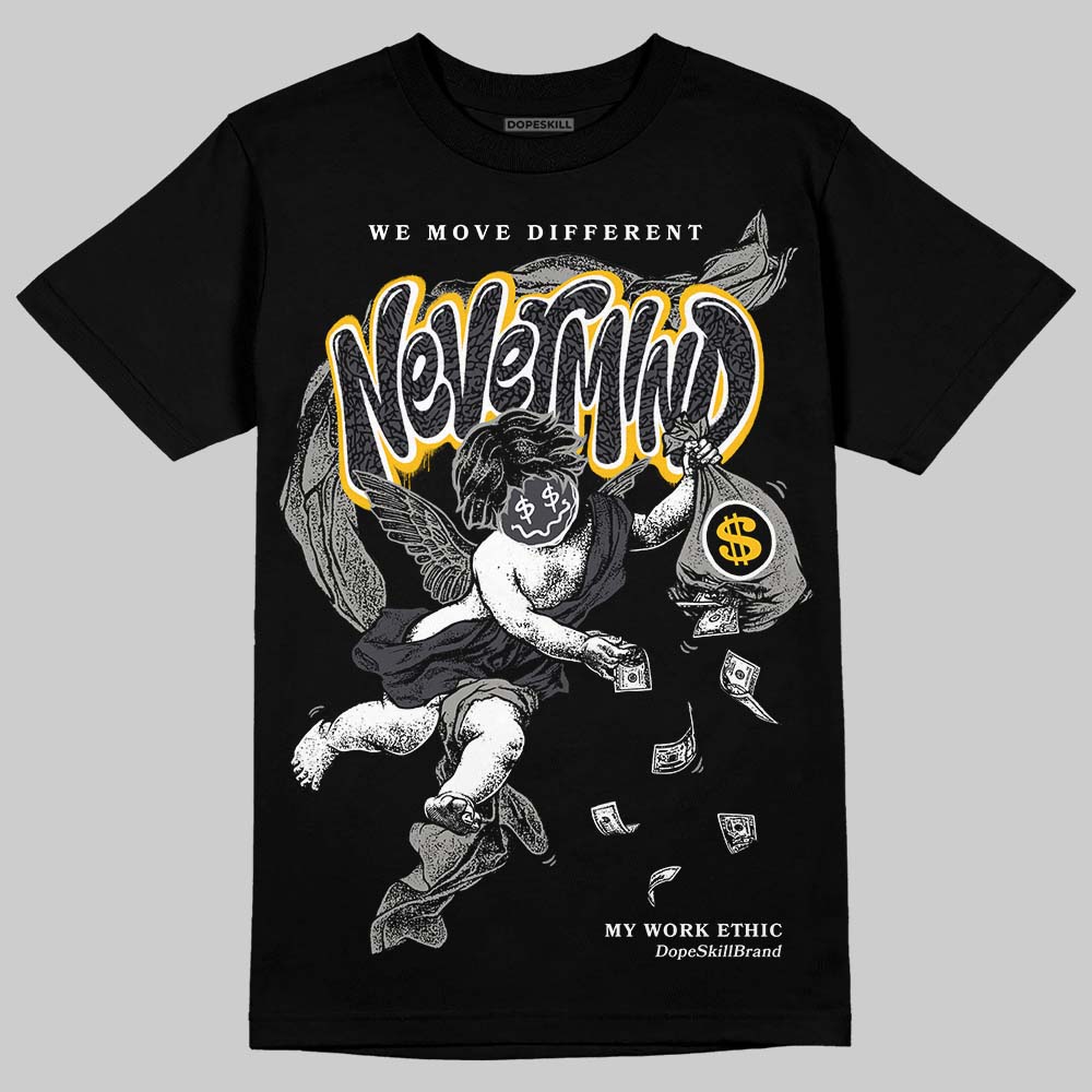 Black Cat 3s superstreetwear T-Shirt Nevermind Graphic