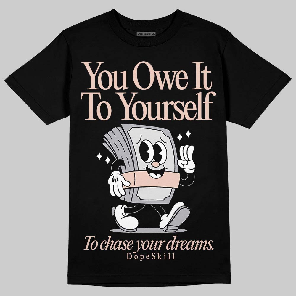 1130 Oyster Grey superstreetwear T-Shirt Owe It To Yourself Graphic