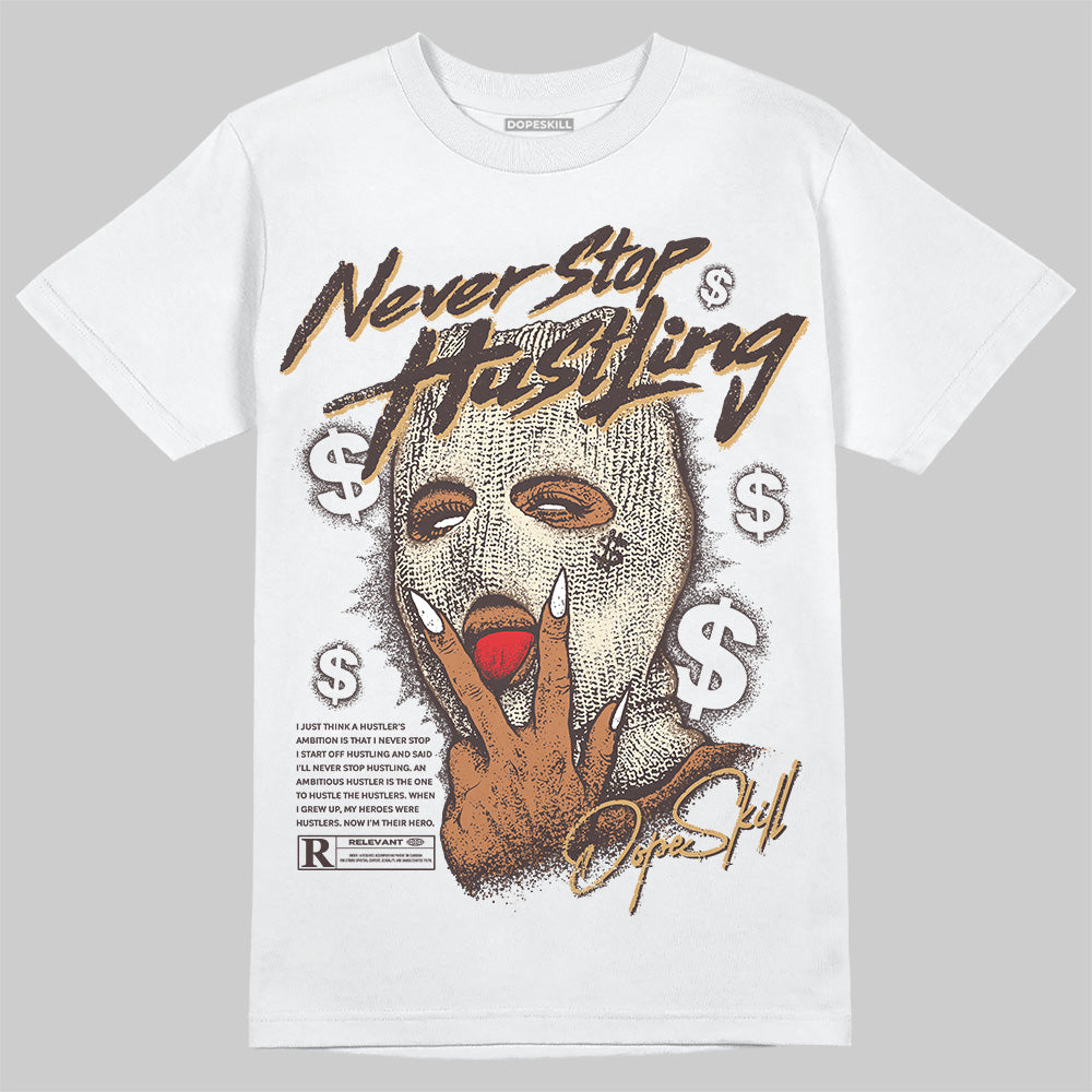 Earth 5s superstreetwear T-Shirt Never Stop Hustling Graphic