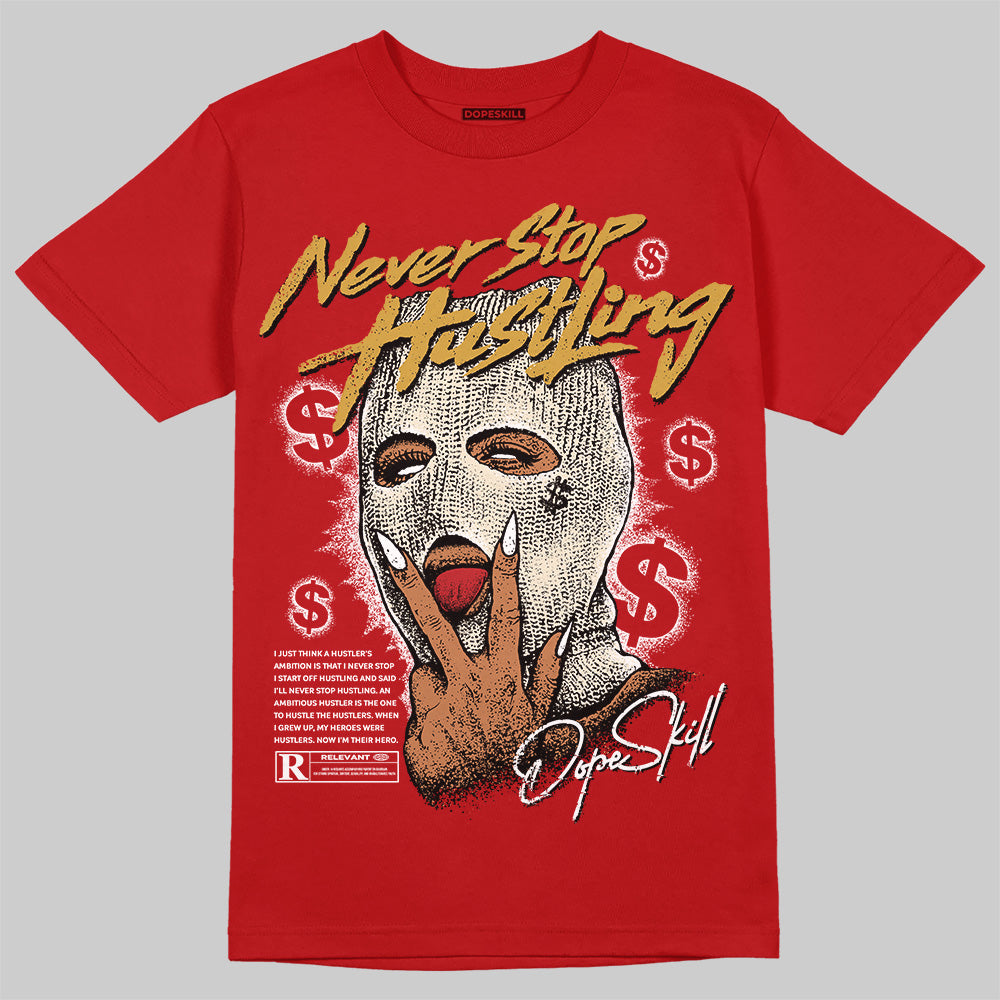 Black Toe Reimagined 1s superstreetwear T-Shirt Never Stop Hustling Graphic