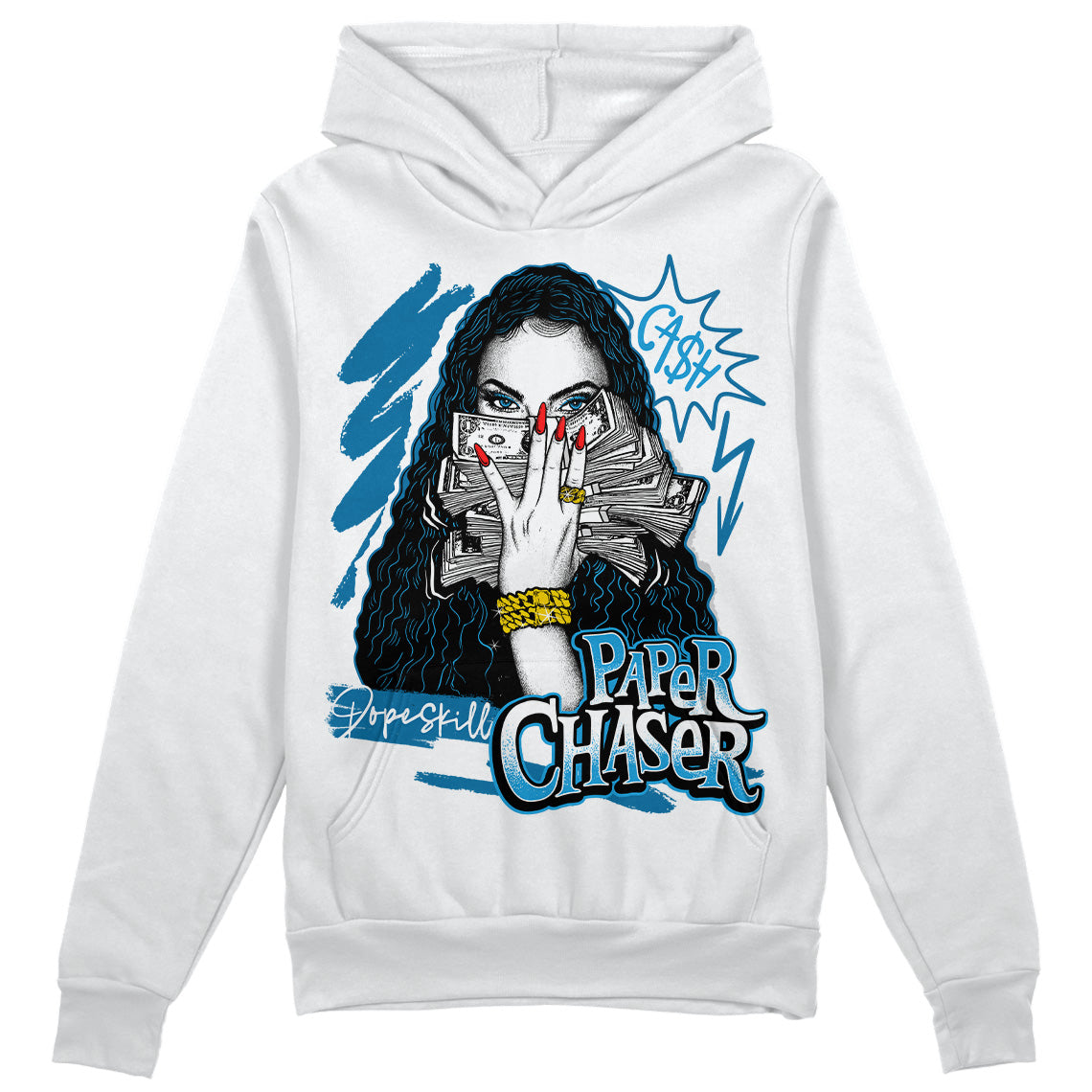 Military Blue 4s superstreetwear Hoodie Sweatshirt NPC Graphic