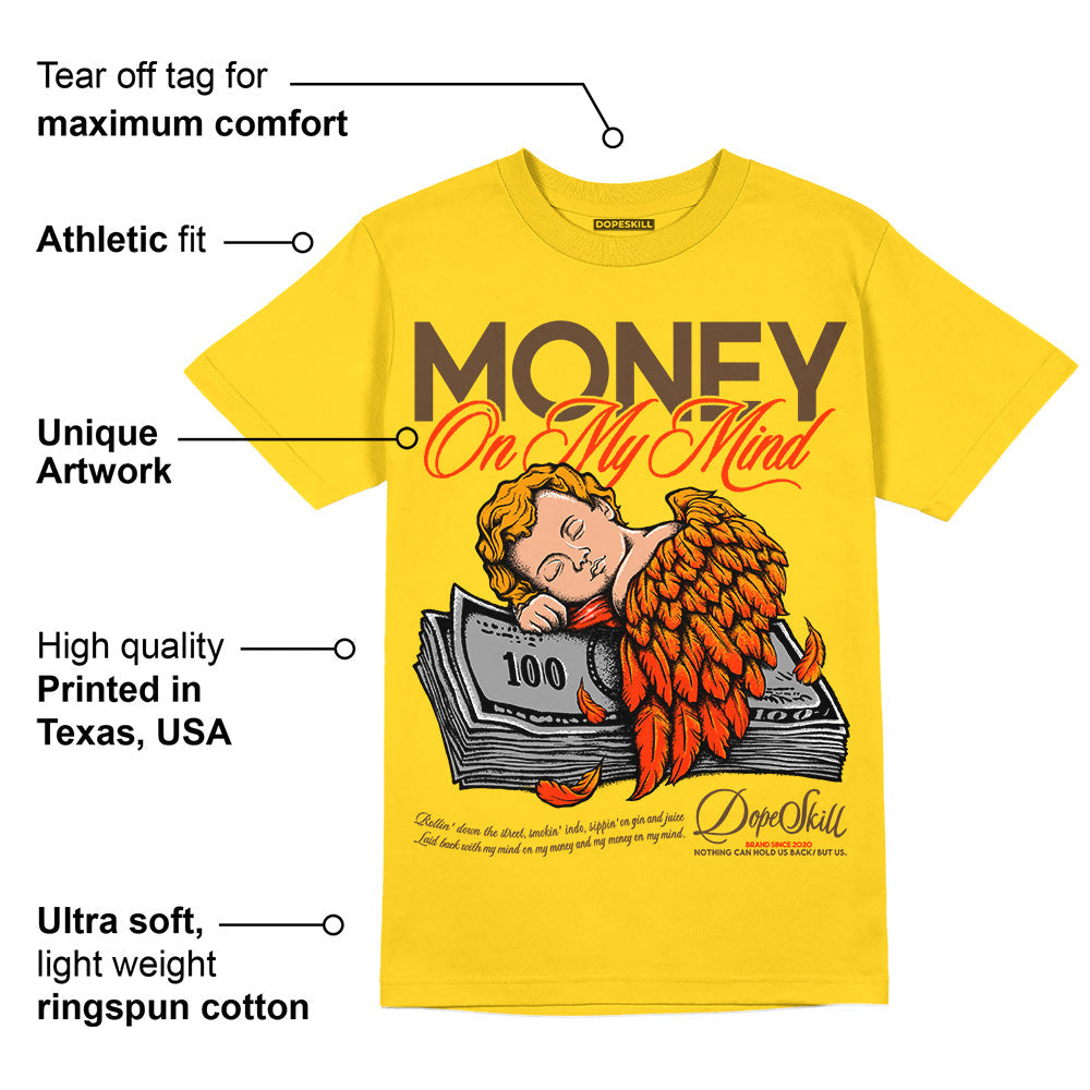 Yellow Ochre 6s superstreetwear Yellow T-shirt MOMM Graphic