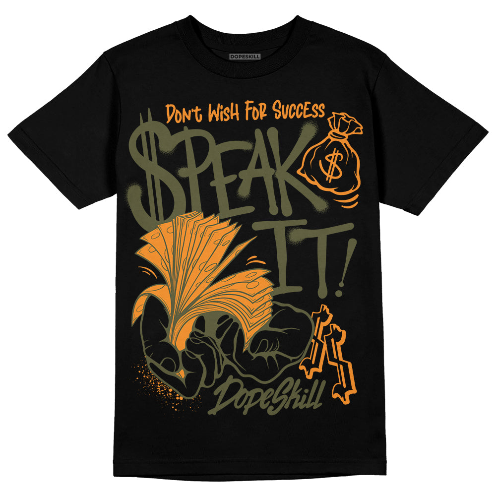 Olive 5s superstreetwear T-Shirt Speak It Graphic