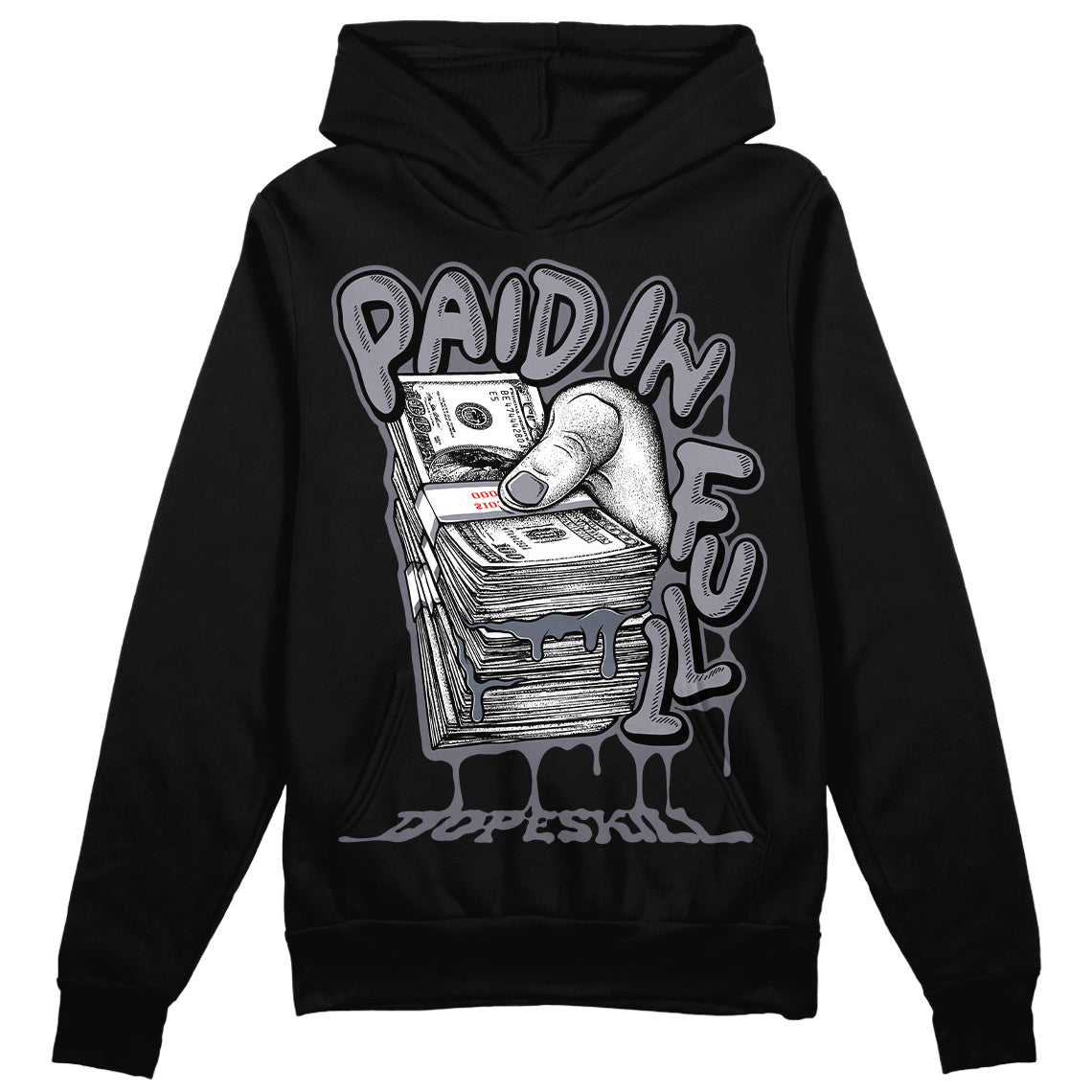 Stealth 14s superstreetwear Hoodie Sweatshirt Paid In Full Graphic