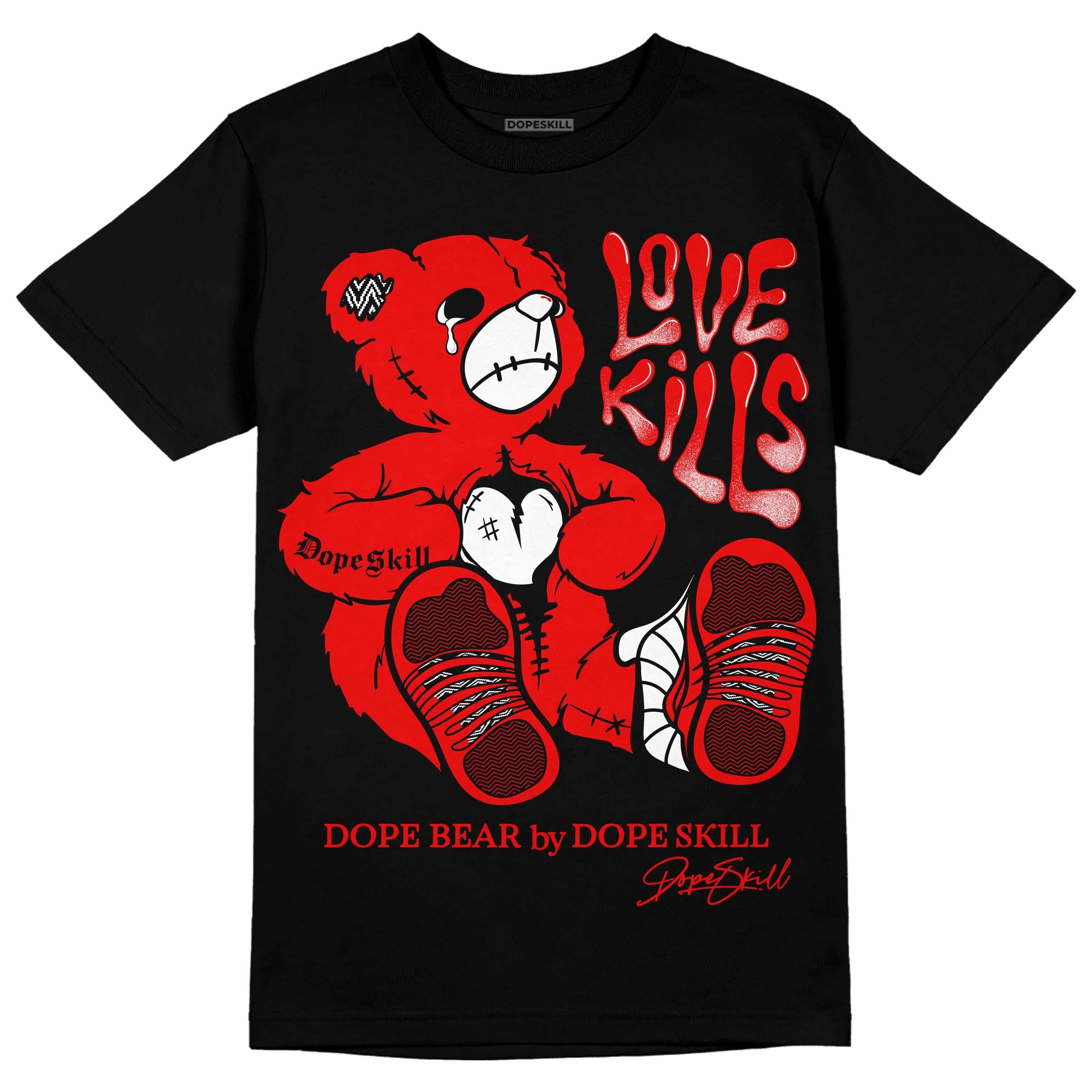 Cherry 12s superstreetwear T-Shirt Love Kills Graphic