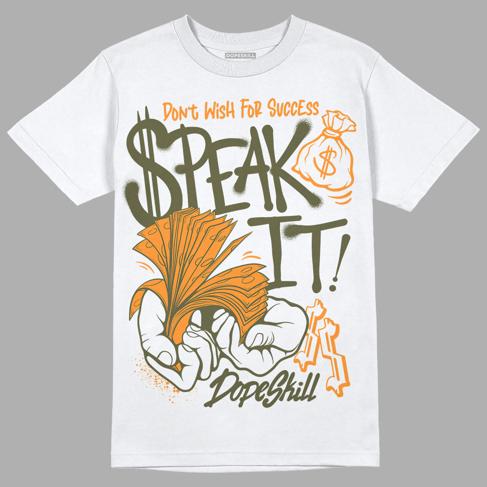 Olive 5s superstreetwear T-Shirt Speak It Graphic