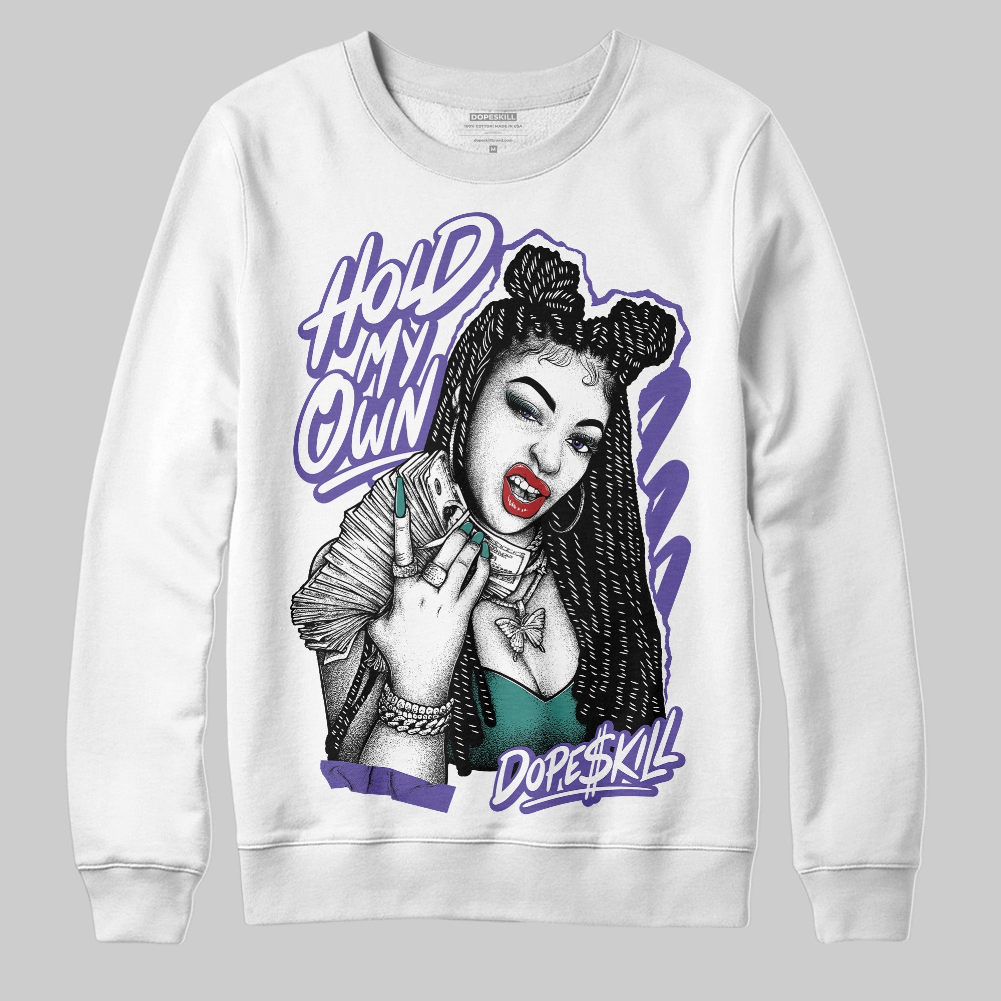 Grape 5s superstreetwear Sweatshirt New H.M.O Graphic