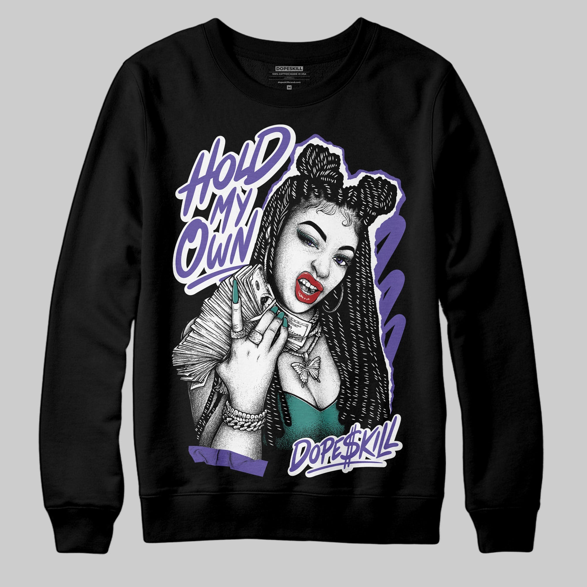 Grape 5s superstreetwear Sweatshirt New H.M.O Graphic