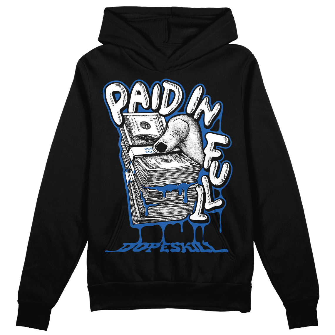 Space Jam 11s superstreetwear Hoodie Sweatshirt Paid In Full Graphic