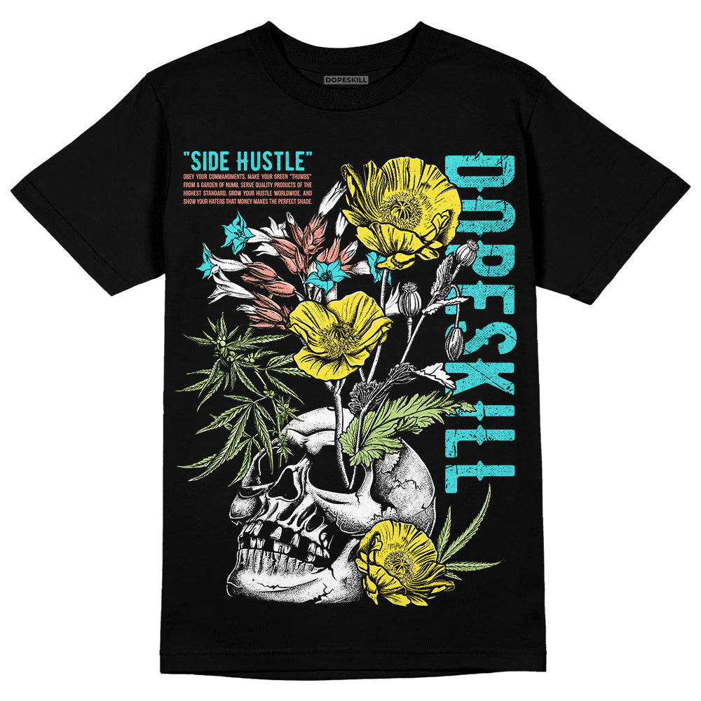Cyan Burst 9060 superstreetwear T-Shirt Side Hustle Graphic