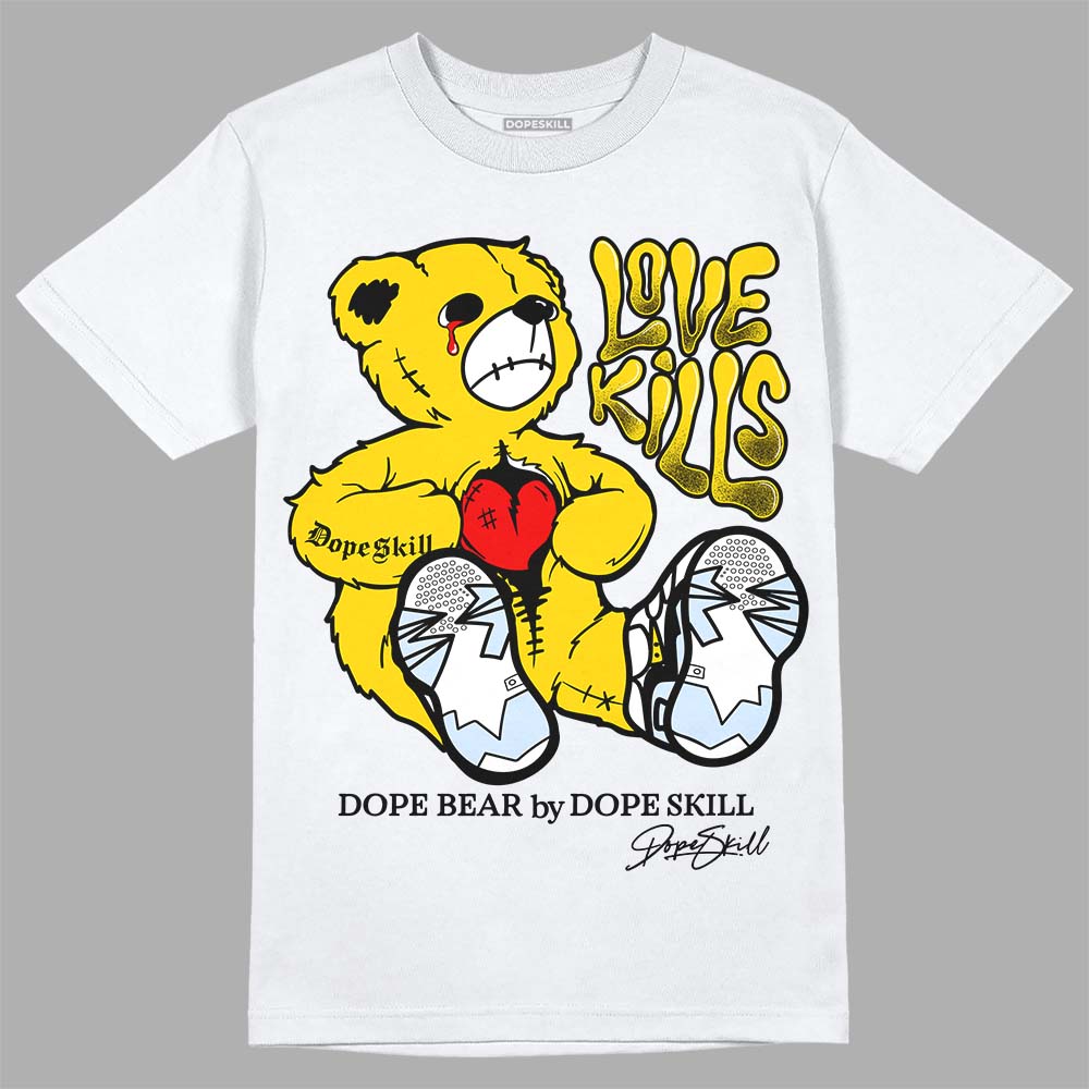 Yellow Ochre 6s superstreetwear T-Shirt Love Kills Graphic