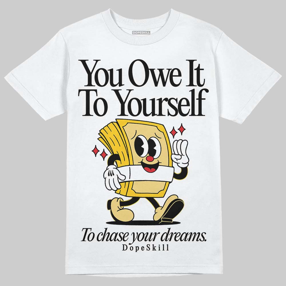 Quai 54 x Tour Yellow Black 1s superstreetwear T-Shirt Owe It To Yourself Graphic