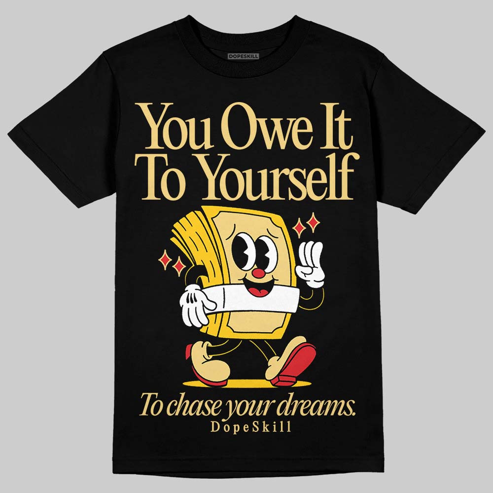 Quai 54 x Tour Yellow Black 1s superstreetwear T-Shirt Owe It To Yourself Graphic