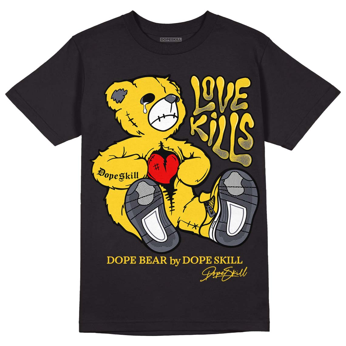 Lightning 4s superstreetwear T-Shirt Love Kills Graphic