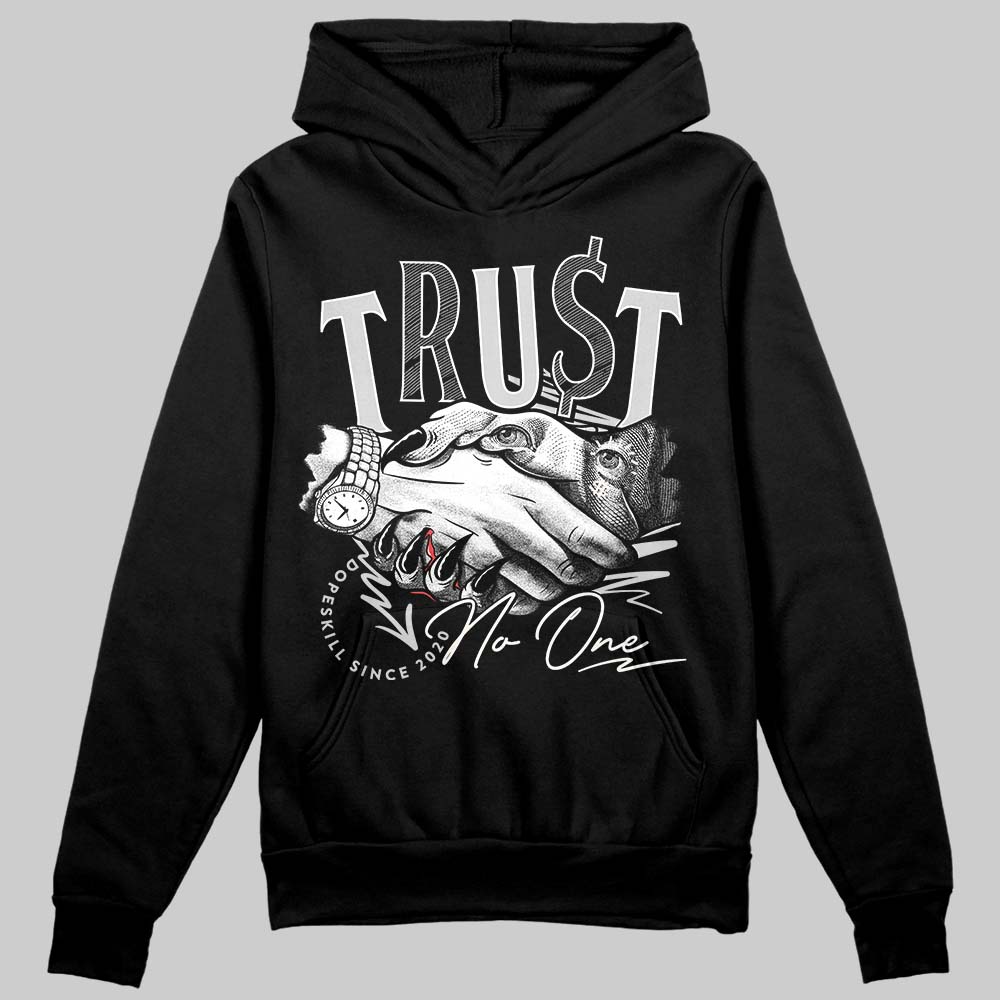 Off Noir 3s superstreetwear Hoodie Sweatshirt Trust No One Graphic