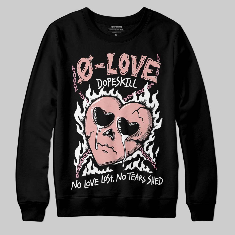 Rust Pink 1s 2025 superstreetwear Sweatshirt Crying Heart Graphic