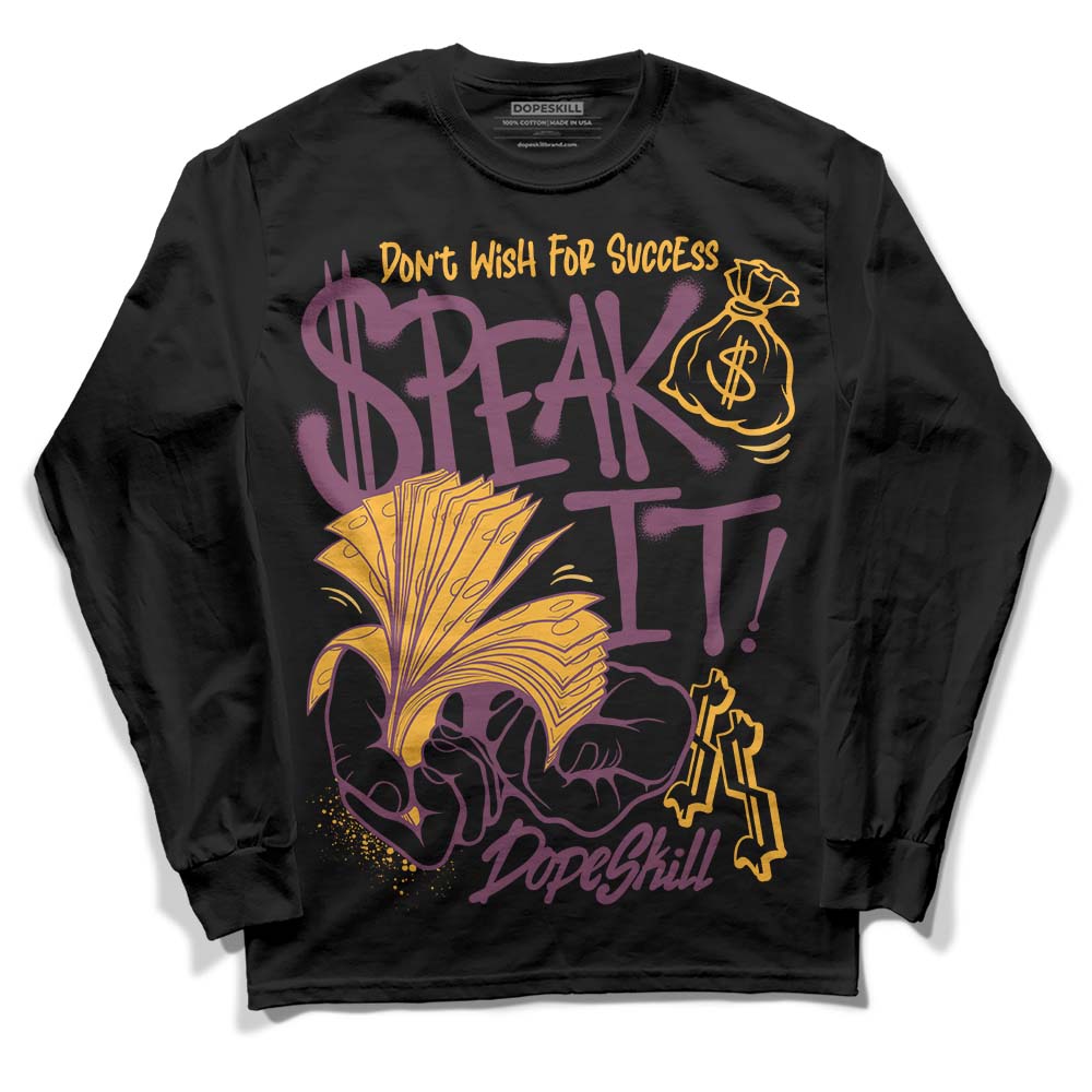 Brotherhood 1s High OG superstreetwear Long Sleeve T-Shirt Speak It Graphic