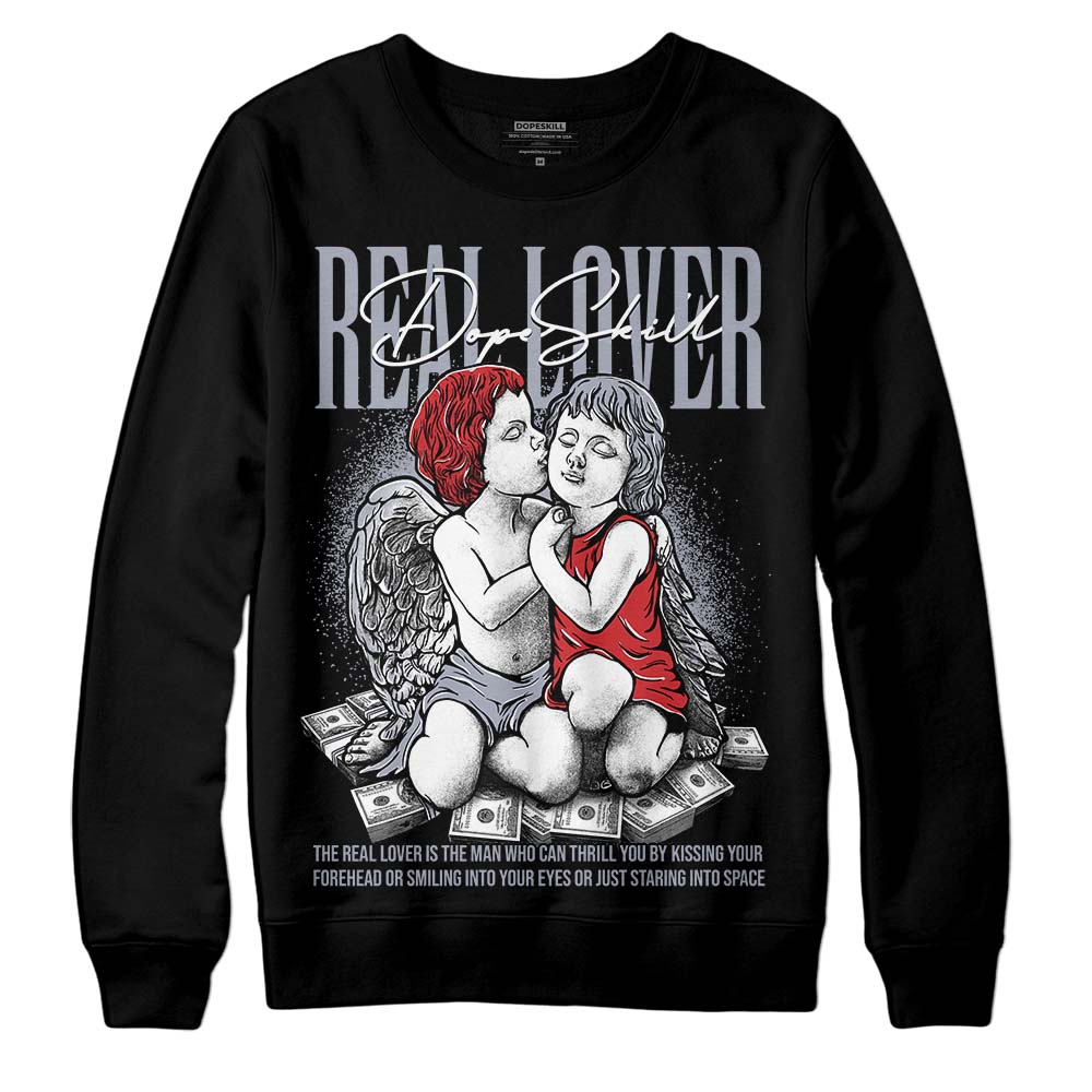 Bred Reimagined 4s superstreetwear Sweatshirt Real Lover Graphic