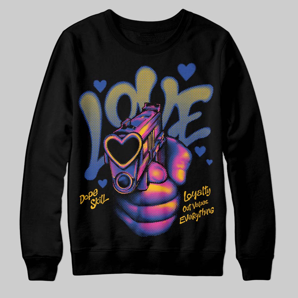 Royal Blue Collection superstreetwear Sweatshirt Love Shot Graphic