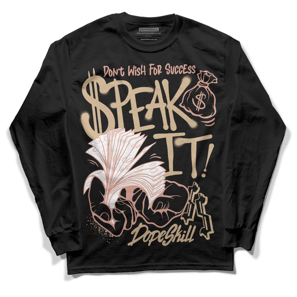TAN Collection superstreetwear Long Sleeve T-Shirt Speak It Graphic