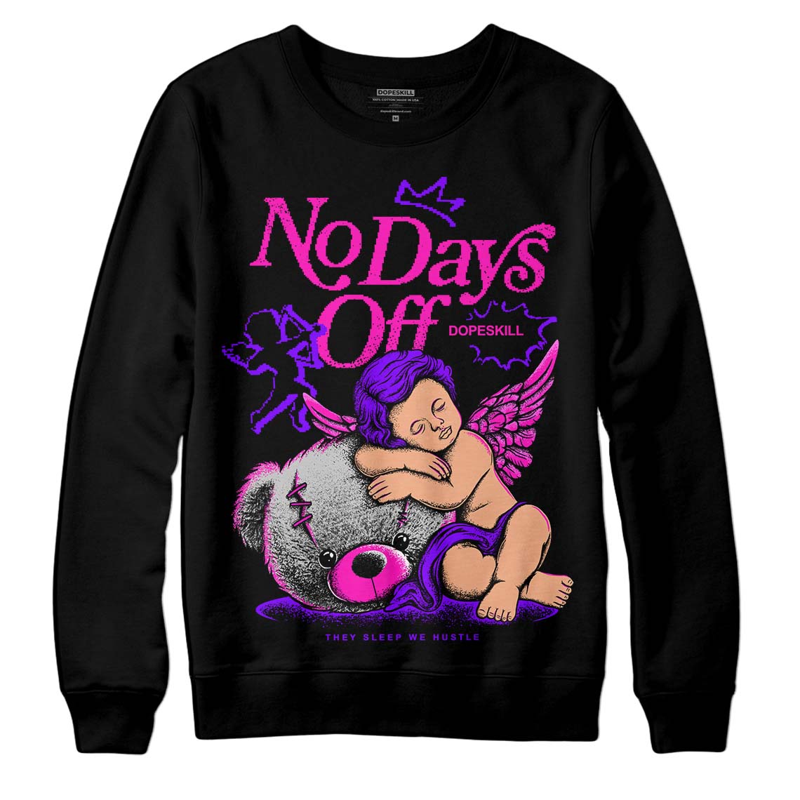 Dunk Low Active Fuchsia superstreetwear Sweatshirt New No Days Off Graphic