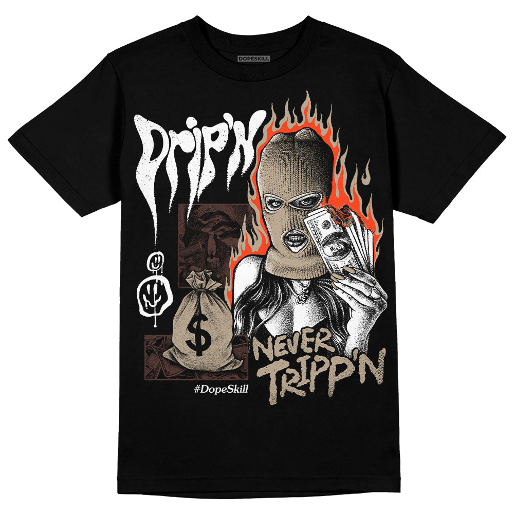 Latte 1s superstreetwear T-Shirt Drip'n Never Tripp'n Graphic