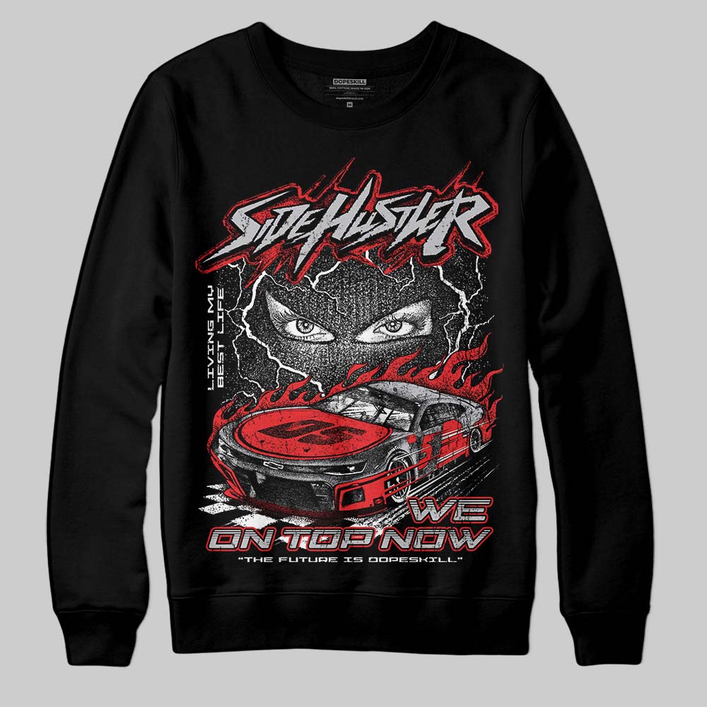 Grey Collection superstreetwear Sweatshirt New Side Hustler Graphic