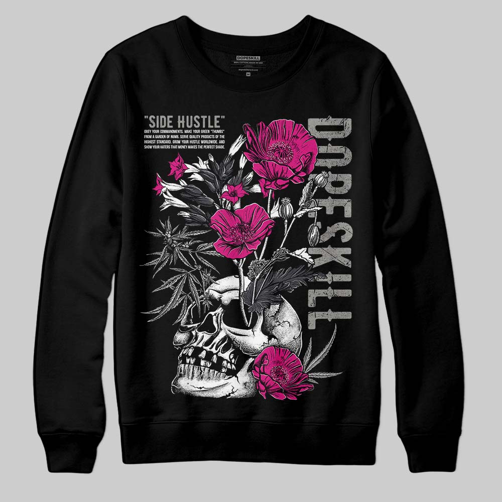 Black Cat 3s superstreetwear Sweatshirt Side Hustle Graphic