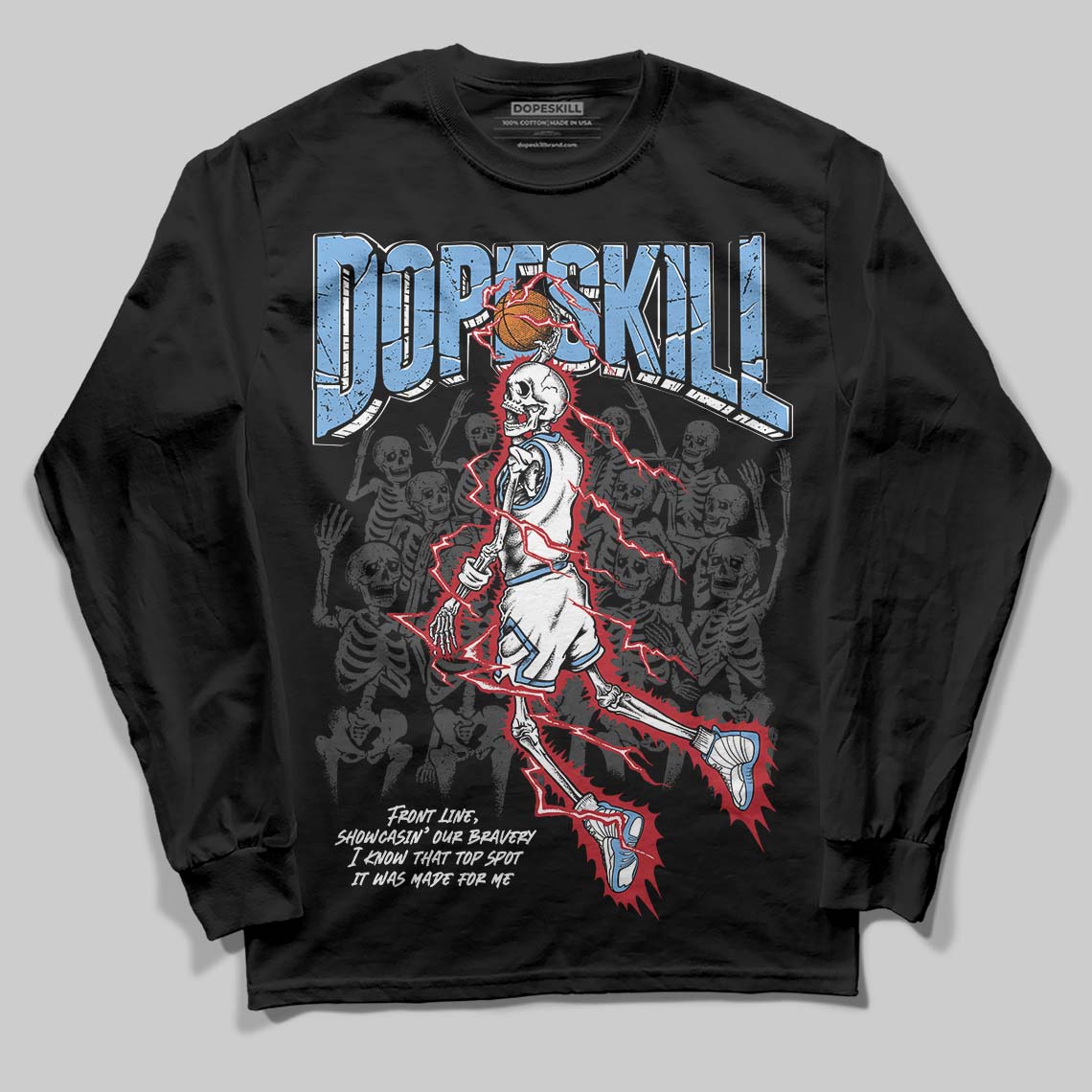 Melo 12s superstreetwear Long Sleeve T-Shirt Thunder Dunk Graphic