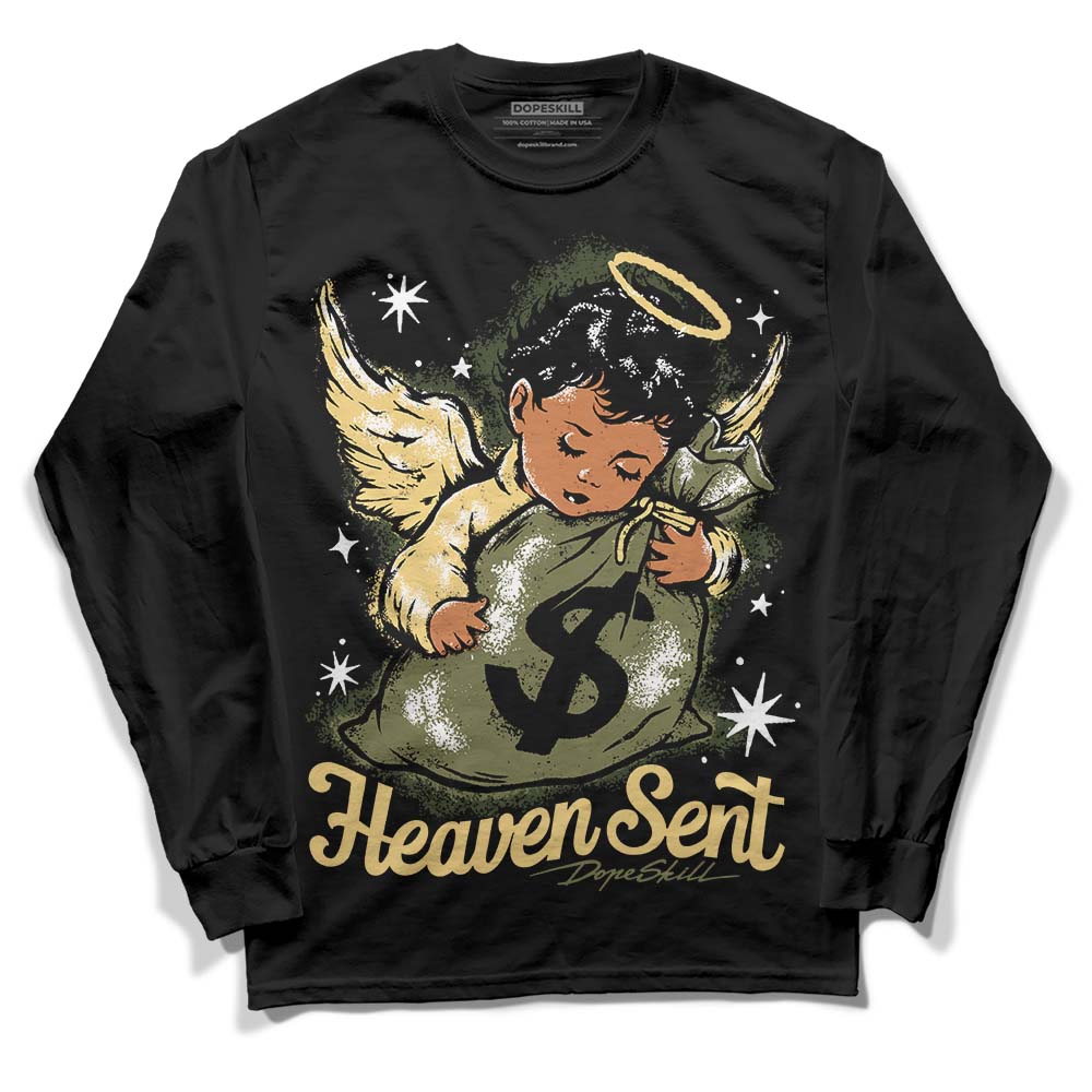 Craft Olive 4s superstreetwear Long Sleeve T-Shirt Heaven Sent Graphic