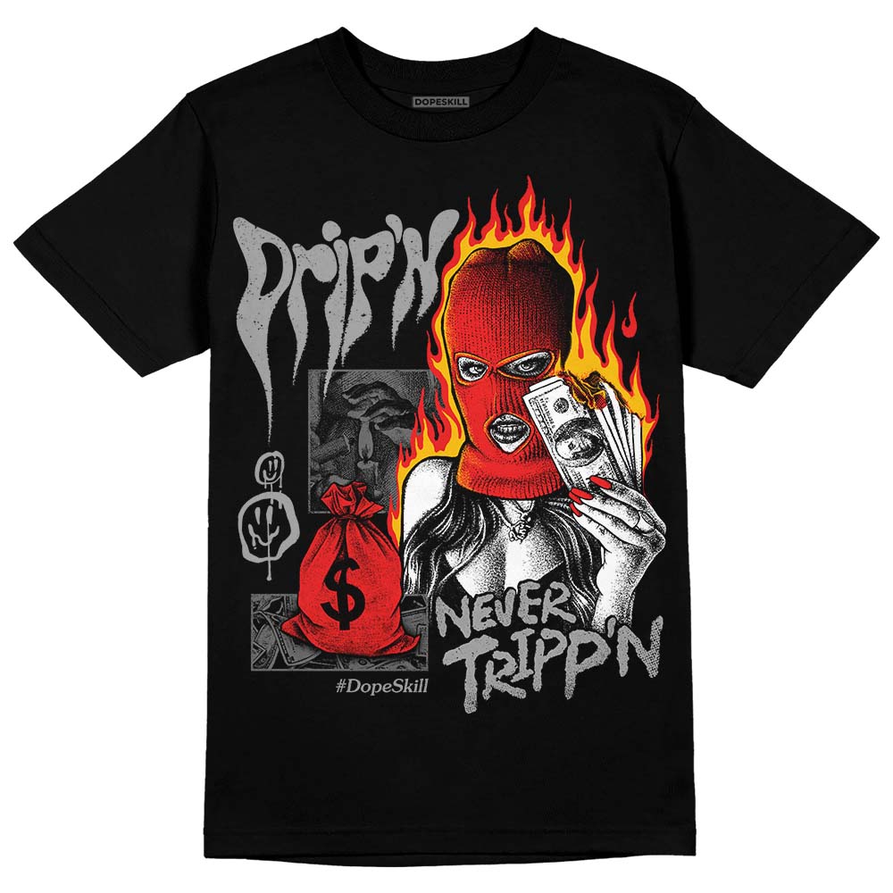 Grey Collection superstreetwear T-Shirt Drip'n Never Tripp'n Graphic