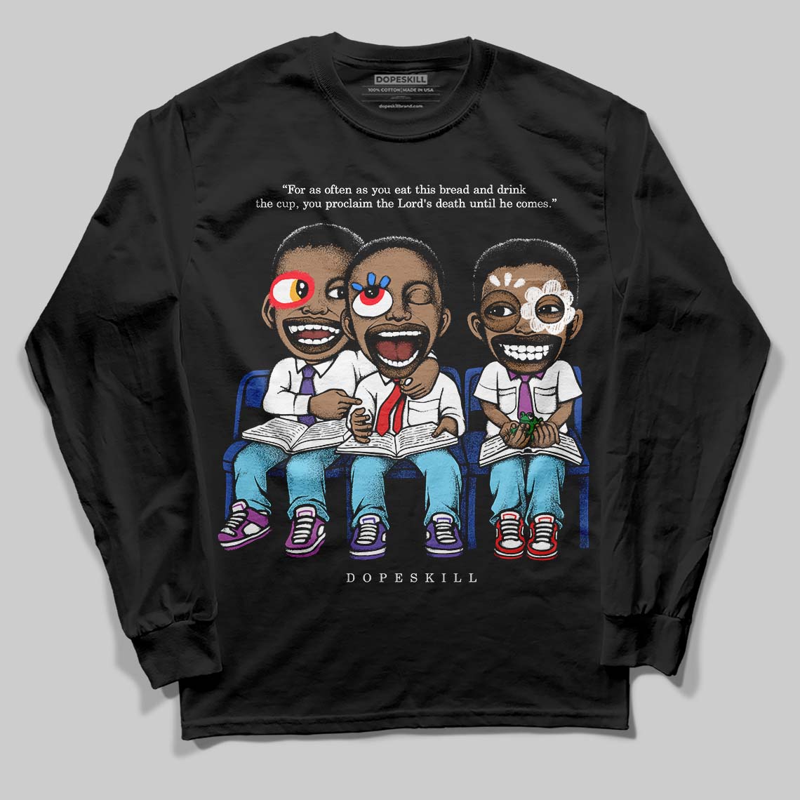 SB Dunk Argon superstreetwear Long Sleeve T-Shirt First Sunday Graphic