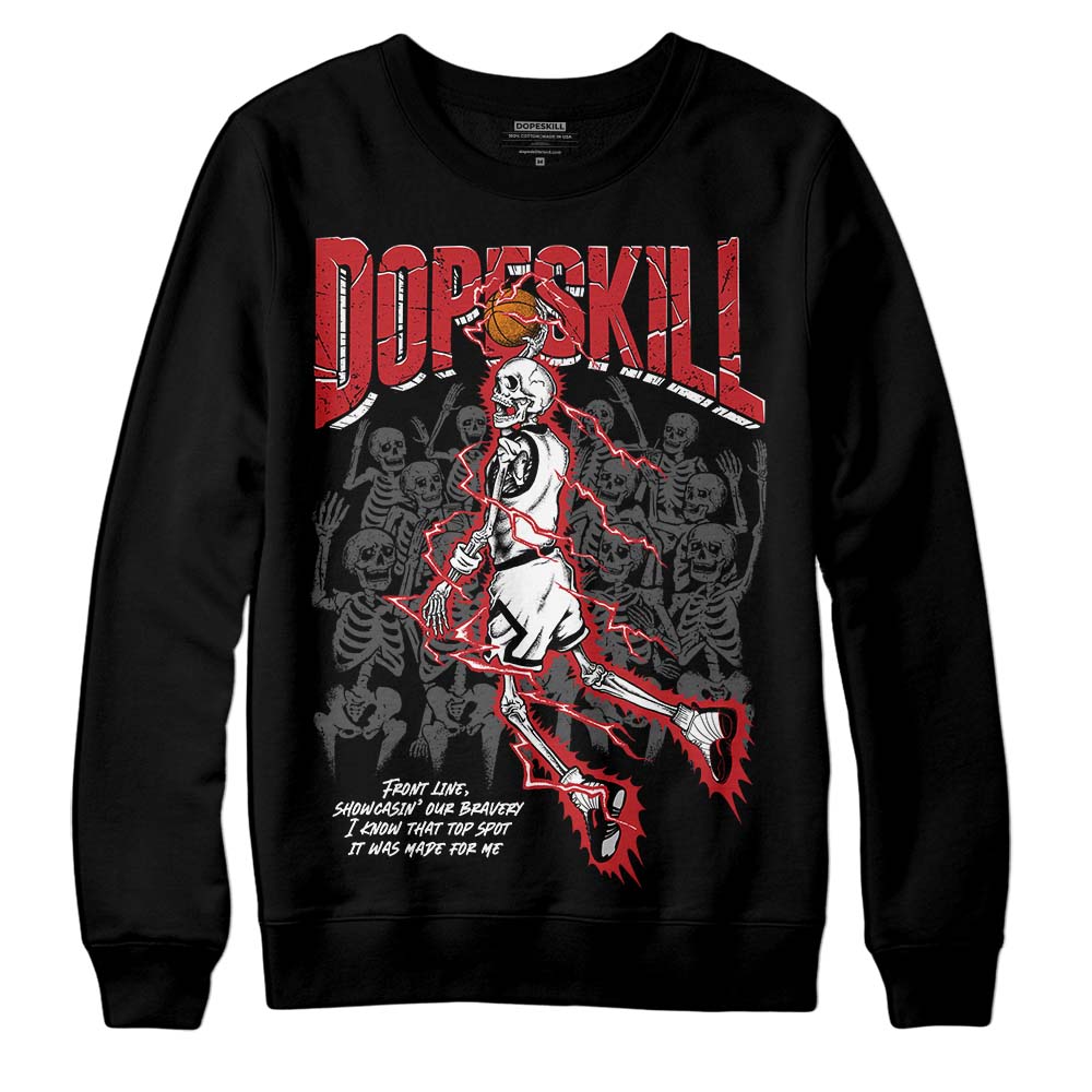 Red Taxi 12s superstreetwear Sweatshirt Thunder Dunk Graphic
