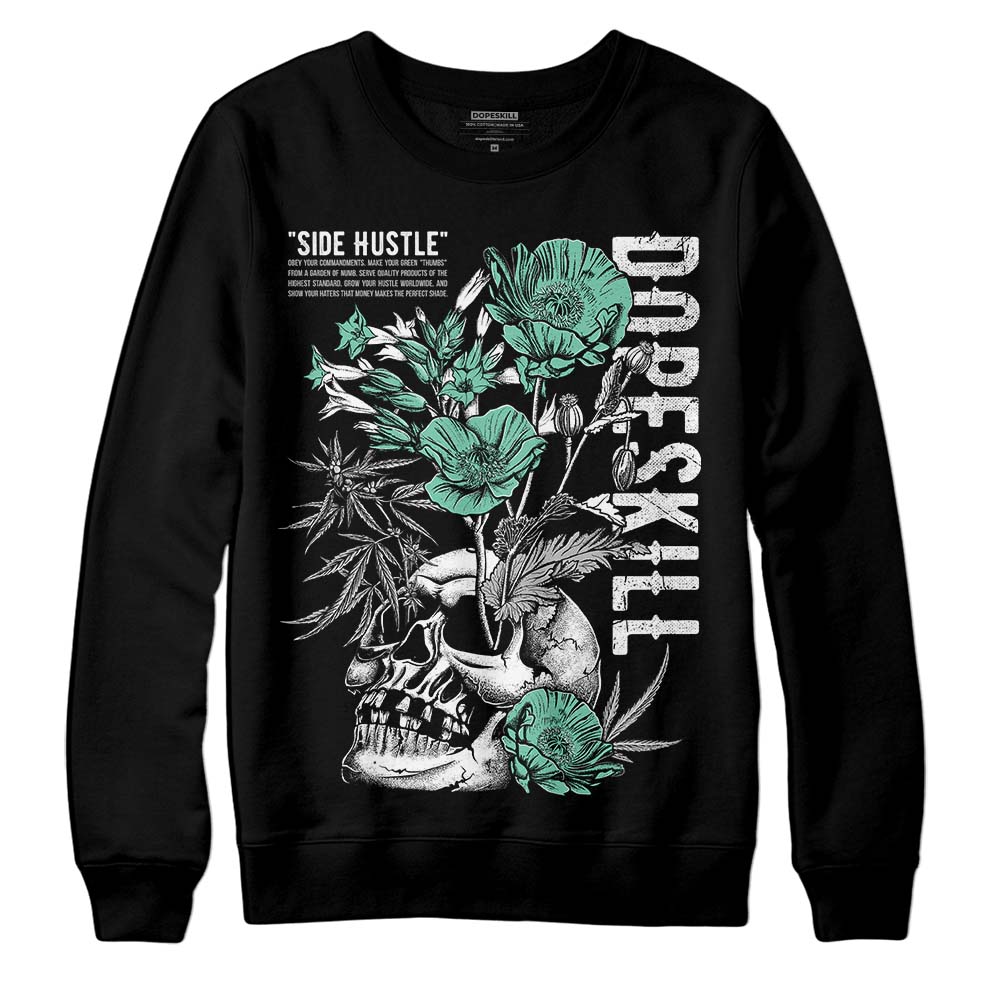 Green Glow 3s superstreetwear Sweatshirt Side Hustle Graphic