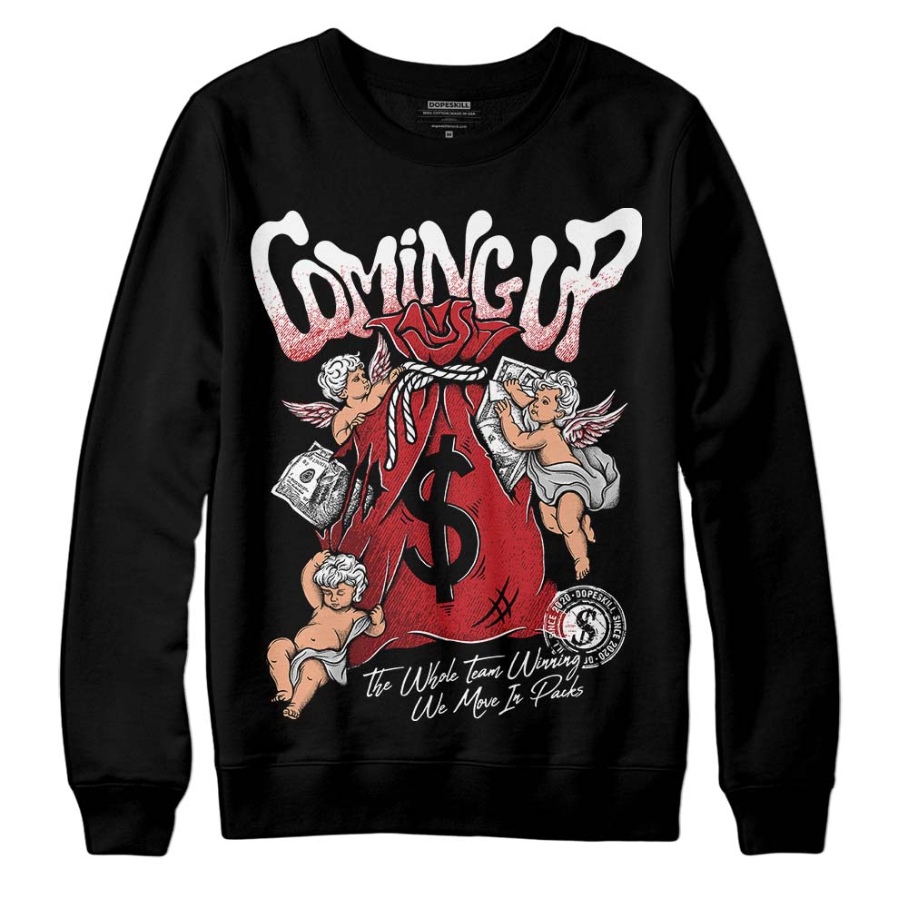 Red Taxi 12s superstreetwear Sweatshirt Money Bag Coming Up Graphic