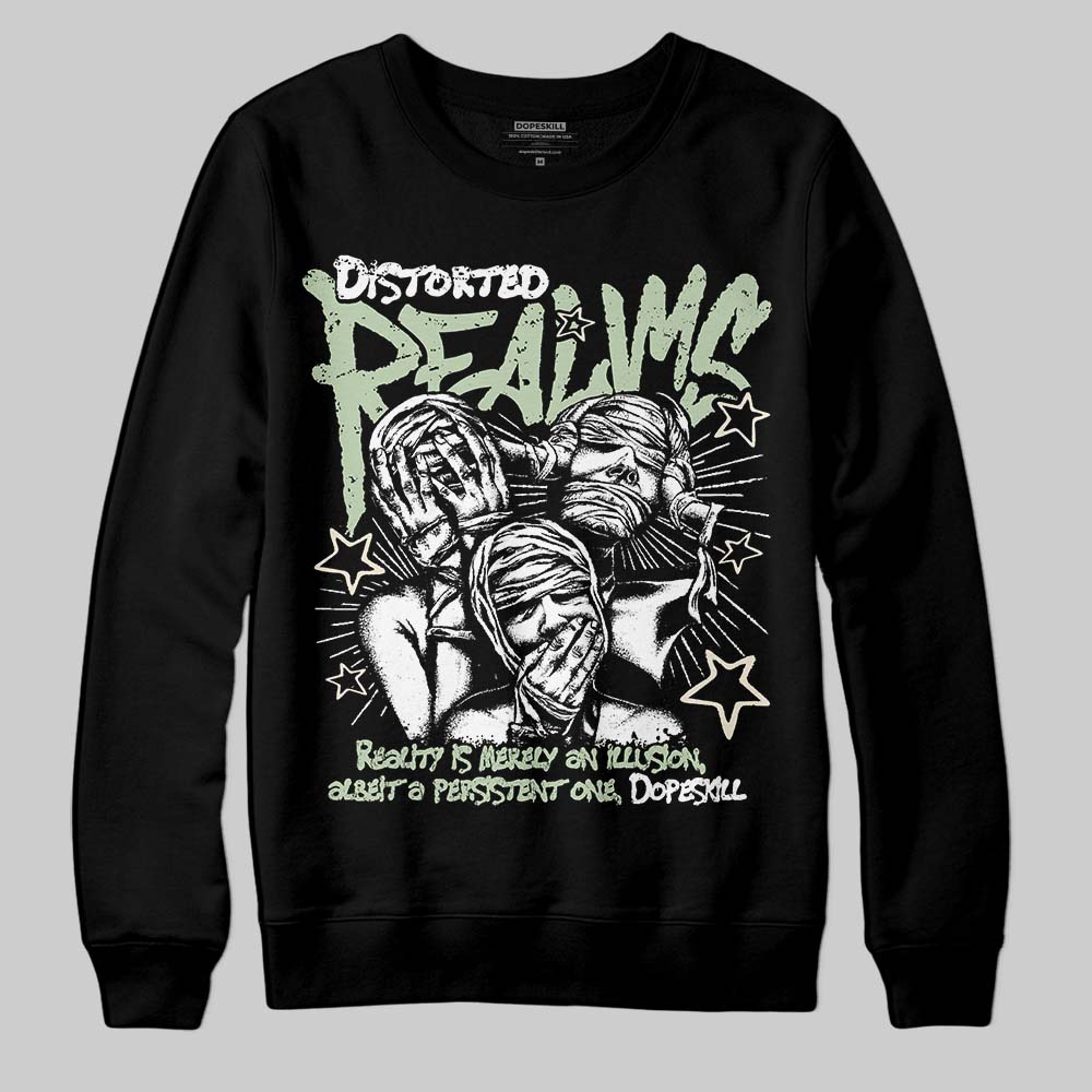 Seafoam 4s 2025 superstreetwear Sweatshirt Distorted Realms Graphic