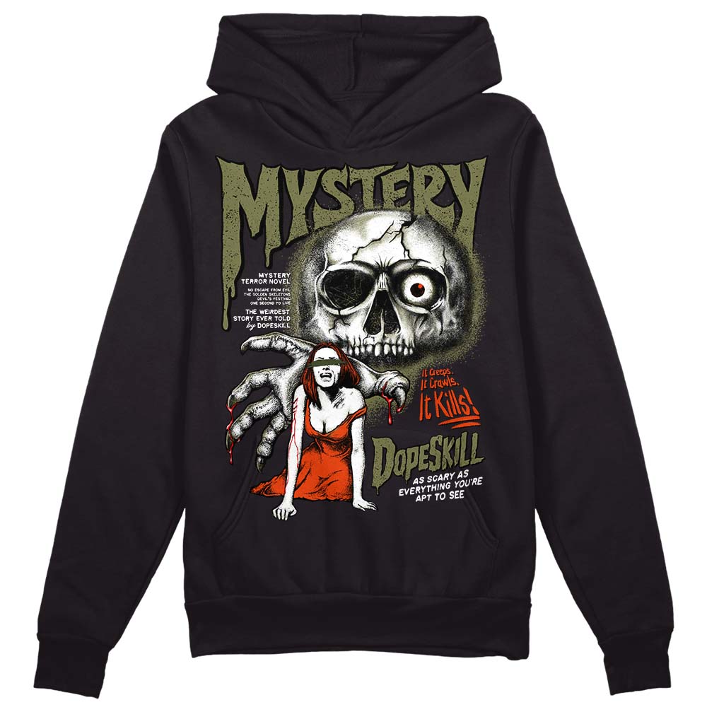 Olive Collection superstreetwear Hoodie Sweatshirt Mystery Ghostly Grasp Graphic