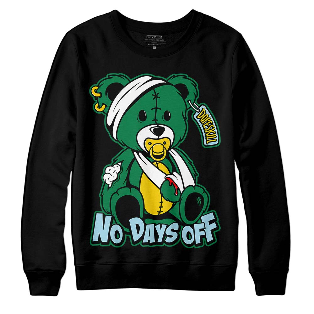 Lucky Green 5s superstreetwear Sweatshirt Hurt Bear Graphic