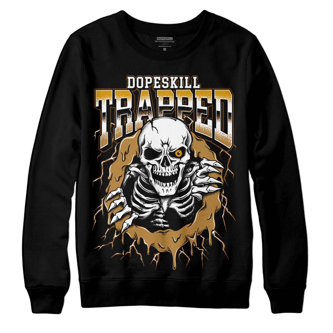 Wheat 13s superstreetwear Sweatshirt Trapped Halloween Graphic