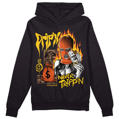 Yellow Collection DopeSkill Hoodie Sweatshirt Drip'n Never Tripp'n Graphic