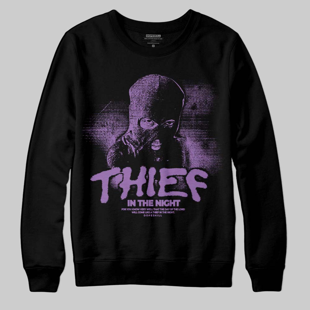 PURPLE Collection superstreetwear Sweatshirt Thief In The Night Graphic