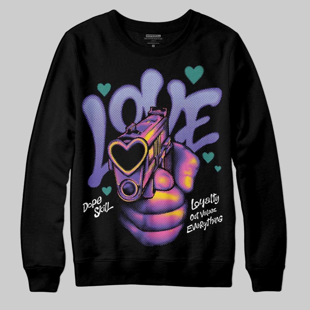 Grape 5s superstreetwear Sweatshirt Love Shot Graphic