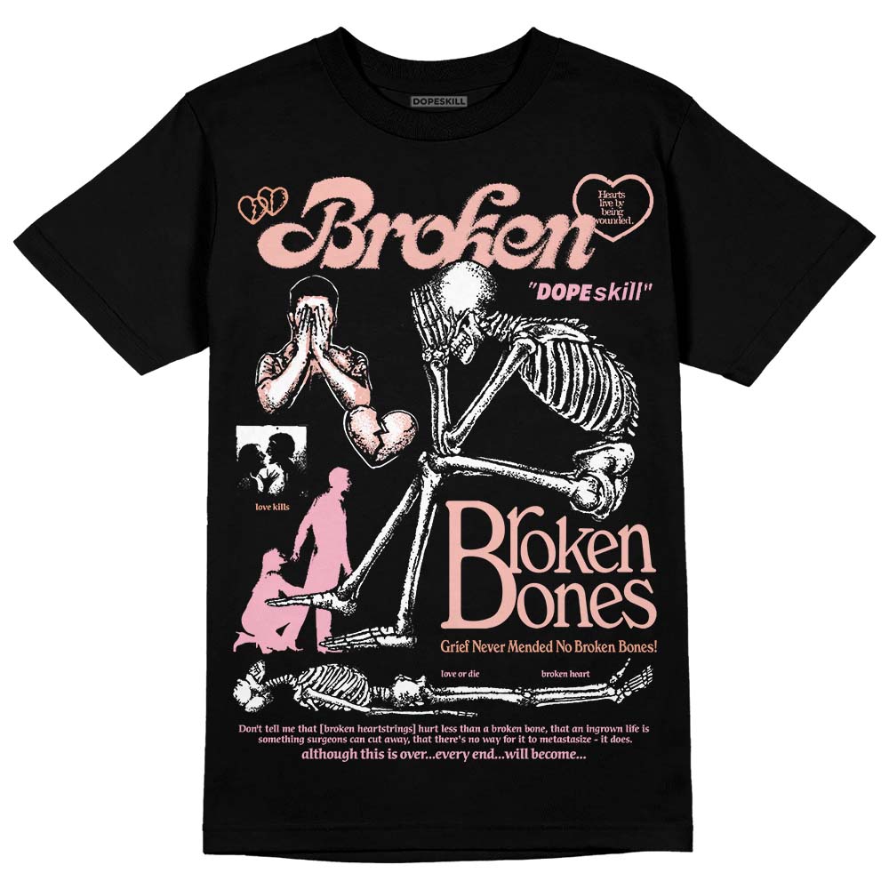 Legend Pink 11s superstreetwear T-Shirt Broken Bones Graphic